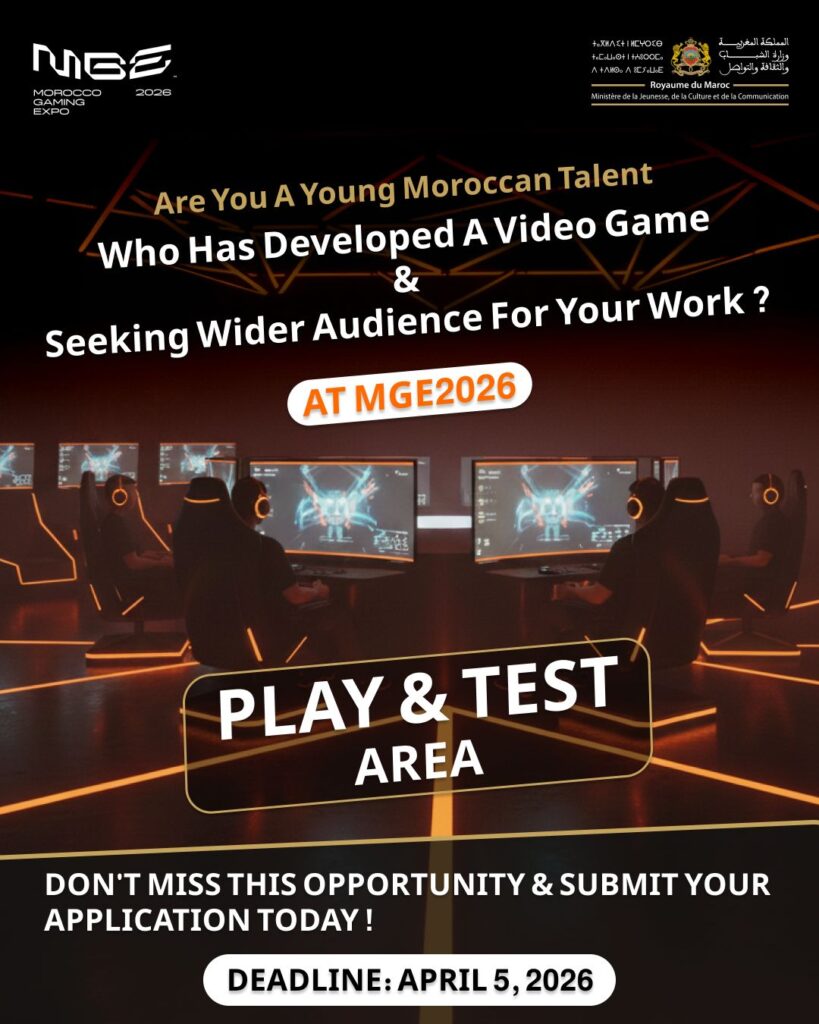 Play & Test Area-Morocco Gaming Expo 2026